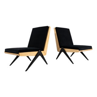 Modern Type 1312 Chairs bfrom Slupskie Furniture Factory, Poland, 1960s, Set of 2 For Sale