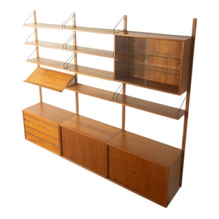 Vintage Wall Unit by Poul Cadovius, 1960s For Sale