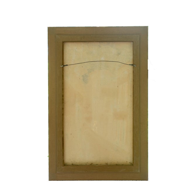 Late 20th Century Late 20th Century Signed Nico - Street Scene, Oil on Canvas For Sale - Image 5 of 5