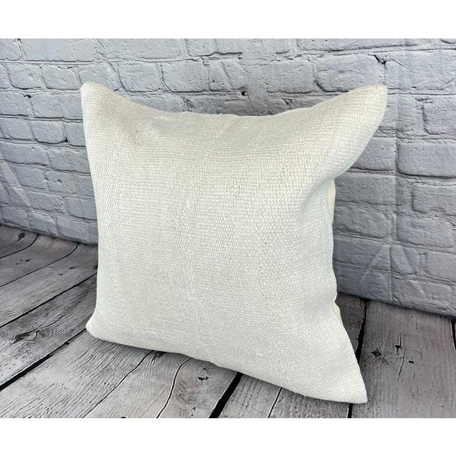 Vintage Pillow Case Turkish Hemp Pillow Decorative Hemp Pillow Dry cleaning only. PILLOW INSERT IS NOT INCLUDED