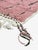 Contemporary Moroccan Rug | Handwoven Berber Wool Rug with Dusty Pink Field and Olive Maze Linework This understated...
