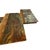 Antique Leather‑Bound Book Set • Swedish 1920s–1930s • Marbled Pages • Vintage Library Decor • Set of 4 For Sale - Image 4 of 8