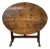 Antique Flip Top Wine Tasting Table For Sale