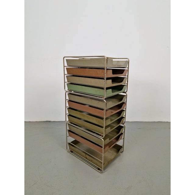 Vintage Desk Organizer, 1930, Set of 3 For Sale - Image 6 of 10