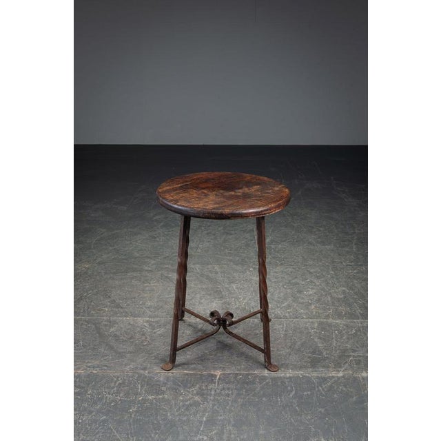 French Side Table, 1940s For Sale - Image 5 of 12