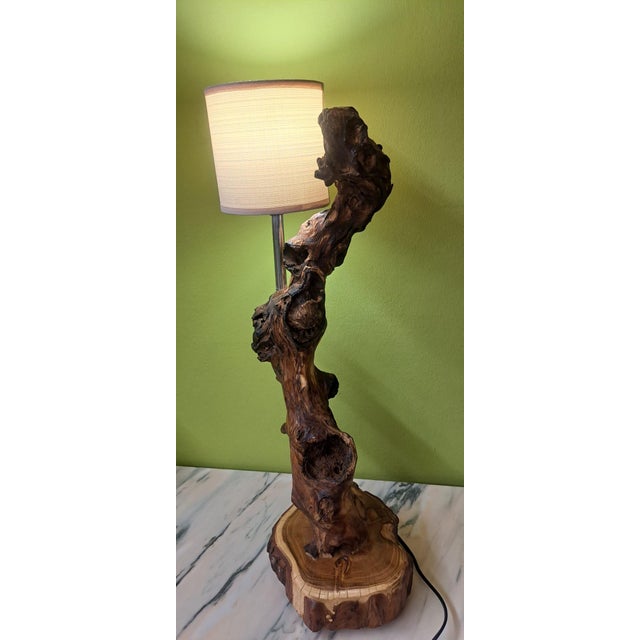 Vintage Vineyard Table Lamp, 1980 For Sale - Image 4 of 13