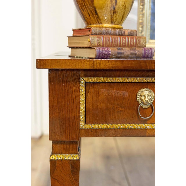 Brown 19th Century Italian Empire Desk For Sale - Image 8 of 16