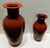 This is a rare pair of vintage signed (see last photos) Borovier & Toso oxblood red baluster vases from the 1970s. These...