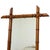 Chinoiserie Faux Bamboo Mirror in Wood For Sale - Image 14 of 17