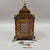 Antique French Tiger Oak Bracket Mantel Clock With Ormolu Caryatids & Pineapple Finials For Sale - Image 10 of 13