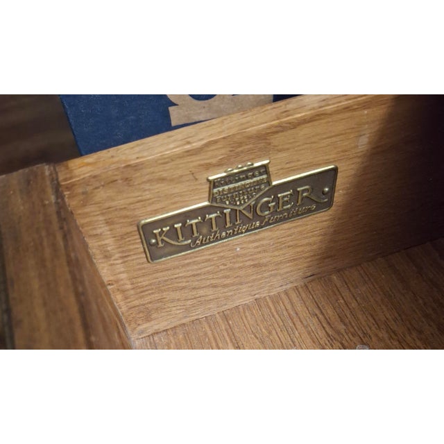 Mid 20th Century Kittinger Chinese Chippendale Style Mahogany Side Chest of Drawers For Sale - Image 14 of 14