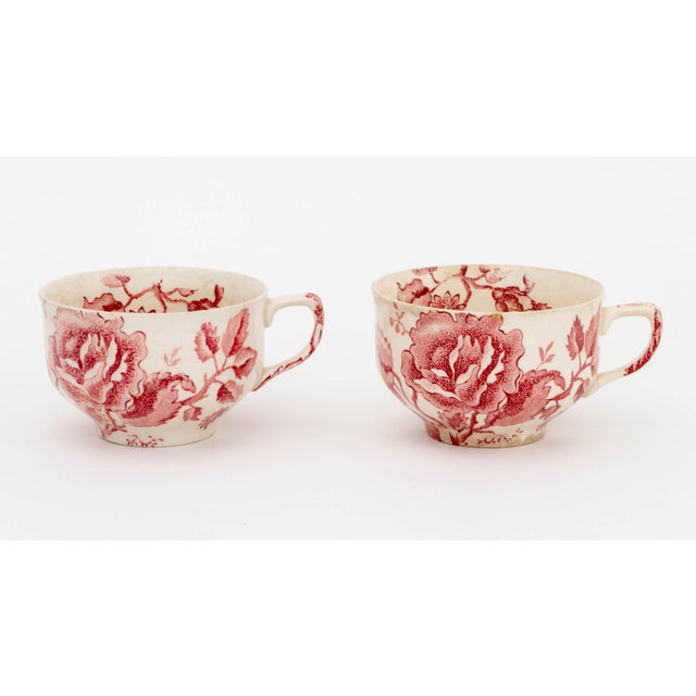 White English Johnson Bros "English Chippendale" Ironstone Partial Dinnerware, 58 For Sale - Image 8 of 14