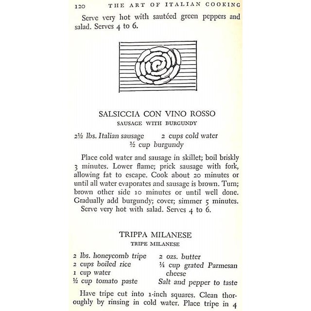White "The Art of Italian Cooking" 1953 Lo Pinto, Maria (Inscribed) For Sale - Image 8 of 10