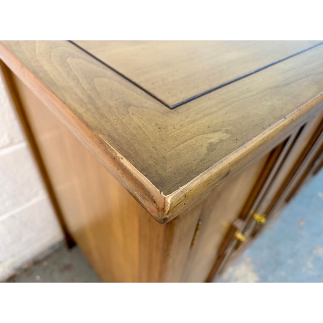 Vintage Lowboy Dresser by White Furniture Co For Sale - Image 12 of 14