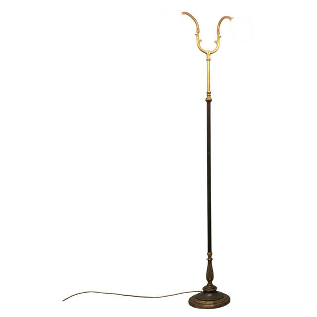 Black Edwardian Adjustable Floor Standing, 1920 For Sale - Image 8 of 8