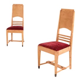 Art Nouveau Chairs from Alfred Grenander, Set of 8 For Sale