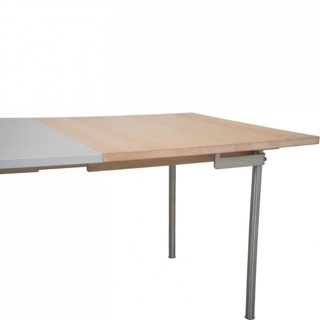 Model 322 Dining Table in Beech by Hans Wegner, 2000s For Sale - Image 12 of 15
