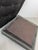 Scheiber Design Group Tufted Ottoman, Charcoal For Sale - Image 13 of 16