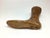 Antique Folk Art Wooden Cobbler Left Foot Boot Form Shoe Mold For Sale In New York - Image 6 of 6