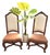 Pair of Henredon French Provincial Accent Chairs | Louis XV Style | Carved Hardwood For Sale