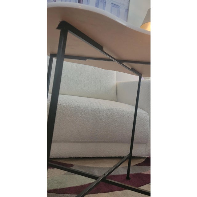 2000 - 2009 Custom John Saladino "X" Folding Table For Sale - Image 5 of 8