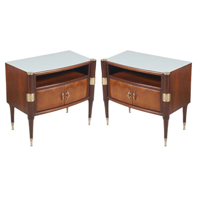 Mid-Century Modern Nightstand by Pier Luigi Colli for Permanente Cantù For Sale