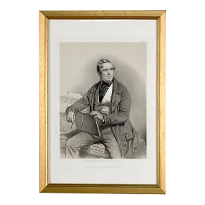 Self-Portrait of Roberts, Print, 19th Century