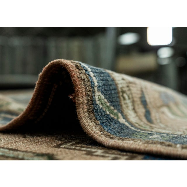 Textile Turkish Vintage Rug 6'3" x 10'5" #20664 For Sale - Image 7 of 8