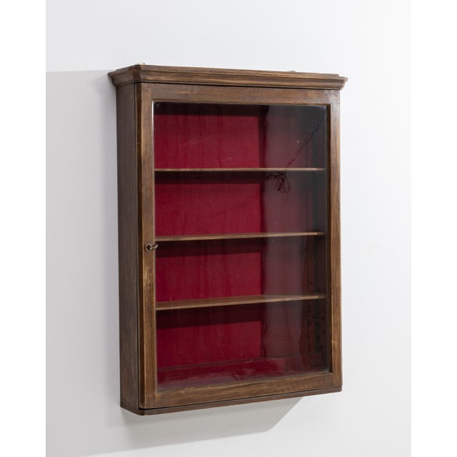 19th Century Wall-Mounted Vitrine For Sale - Image 12 of 12