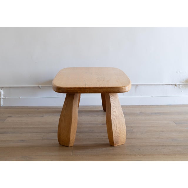 1950s 1950s Capsule Top Scandinavian Oak Coffee Table For Sale - Image 5 of 5
