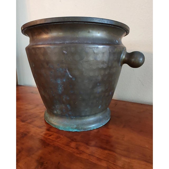 Antique 1870s Copper Stamped Wine Ice Bucket Czars Era For Sale - Image 10 of 12