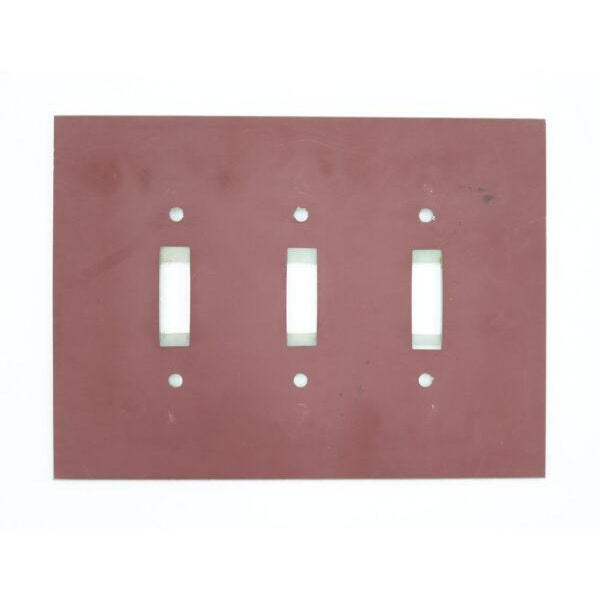 Modern Beveled Mirror Light Switch Plate For Sale - Image 3 of 3