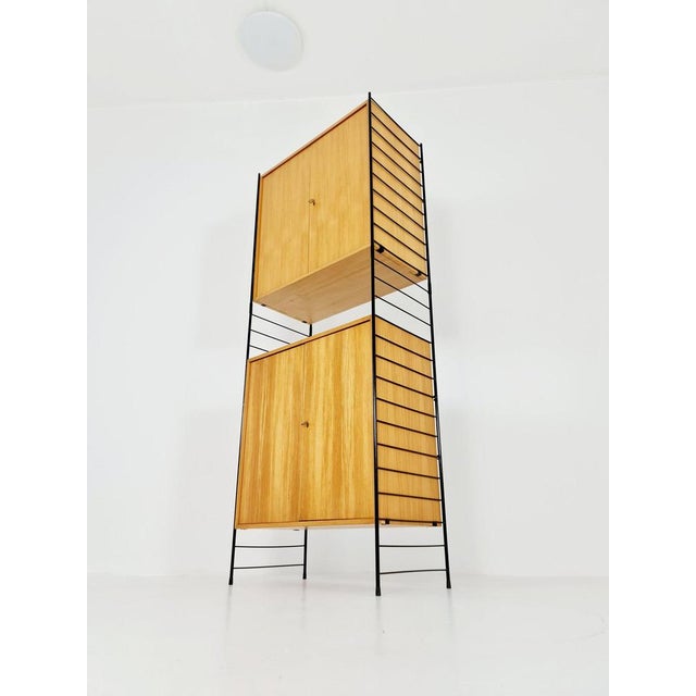 Free Standing String Shelf-System by WHB Germany, 1950s For Sale - Image 9 of 11