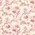 SAMPLE - Schumacher Toile De Fleurs Wallpaper In Rouge For Sale