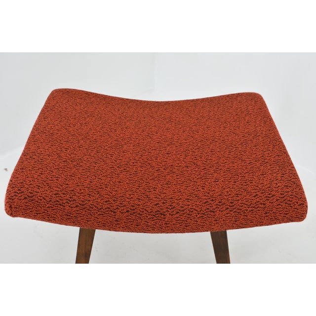 Oak Stool, Czechoslovakia, 1980s For Sale - Image 9 of 17