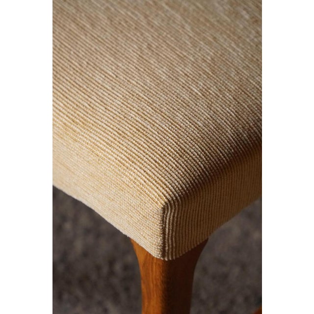 Early 20th Century Art Nouveau Danish Dining Chairs in Burl & Velvet, 1920s, Set of 4 For Sale - Image 18 of 18