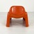 1970s Orange Toga Chair by Sergio Mazza for Artemide, 1960s For Sale - Image 5 of 9