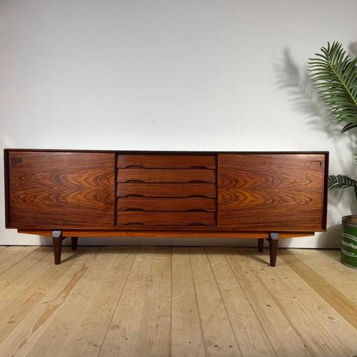 Vintage Sideboard in Rosewood, 1960s For Sale - Image 5 of 14