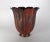 Metal Marie Zimmermann Fluted Scarlet Floriform Vase, Circa 1915 For Sale - Image 7 of 11