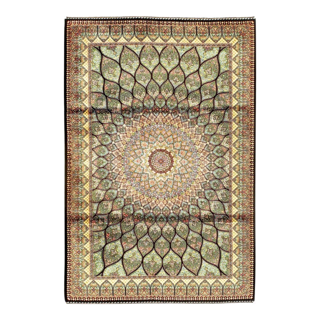 Pasargad DC Exquisite Design Paris Palace Fine Power Loom V.Silk Rug For Sale
