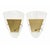 Murano Glass Wall Lights with Gold Finishes, 1980s, Set of 2 For Sale - Image 4 of 5