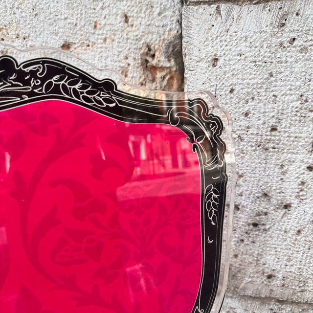 Neo-Baroque Stool in Acrylic Glass from Acrila, France, 2000s For Sale - Image 15 of 18