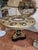 Rococo Unique 19th Century Large Royal Salon Porcelain and Gilt Bronze Round Table Hand-Painted With Classical Motifs For Sale - Image 3 of 3