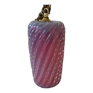 Murano Glass Vintage Pendant Light Fixture