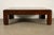 Mid-Century Modern Maitland Smith Mid-Century Modern Hollywood Regency Leather Wrapped Coffee Table or Cocktail Table For Sale - Image 3 of 10
