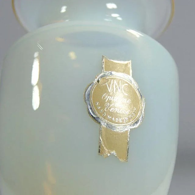 Gold Italian Glass Vase from Vincenzo Nason VNC, 1960s For Sale - Image 8 of 9