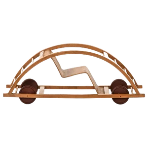 German Swing Cart by Hans Brockhage & Erwin Andrea for Gottfried Lenz