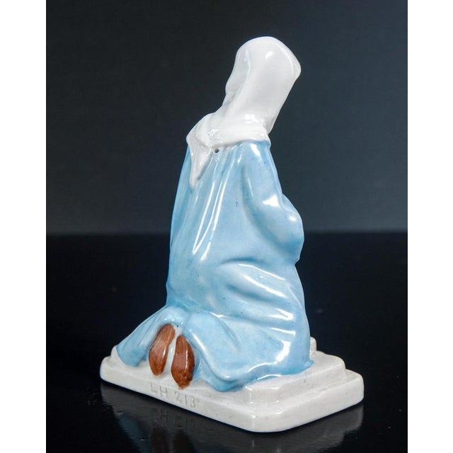 German Porcelain Nativity Scene from Kister, Set of 6 For Sale - Image 9 of 18