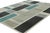 Rug & Kilim Rug & Kilim’s Mid-Century Modern-Inspired Rug in Gray and Blue Geometric Pattern For Sale - Image 4 of 7
