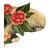 Original artwork by Chicago artist, Nancy Weinberg (1922-2020), 1991. Large Siamese cat with Camellia flowers painted on...